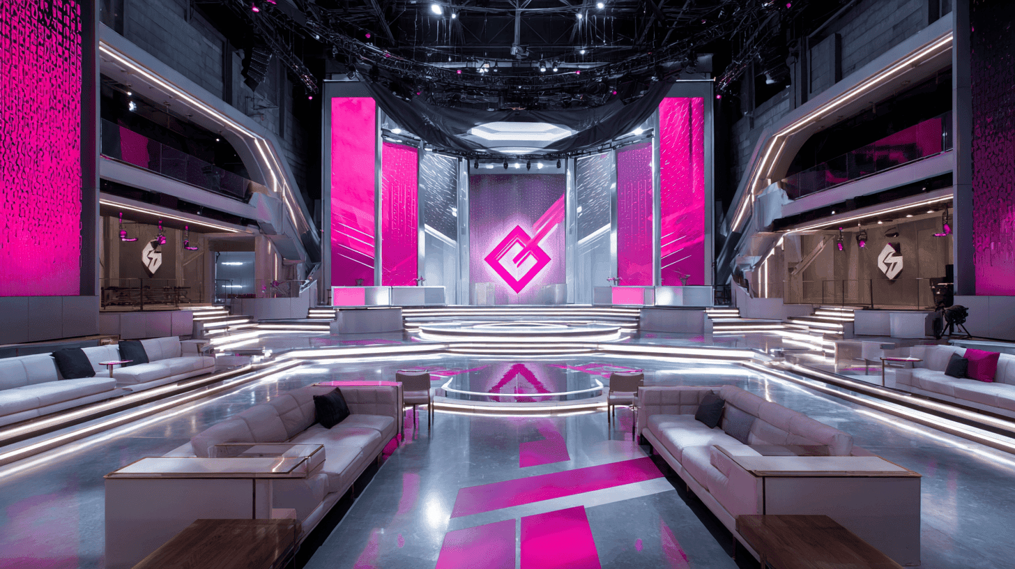 IESF Esports Arena Background