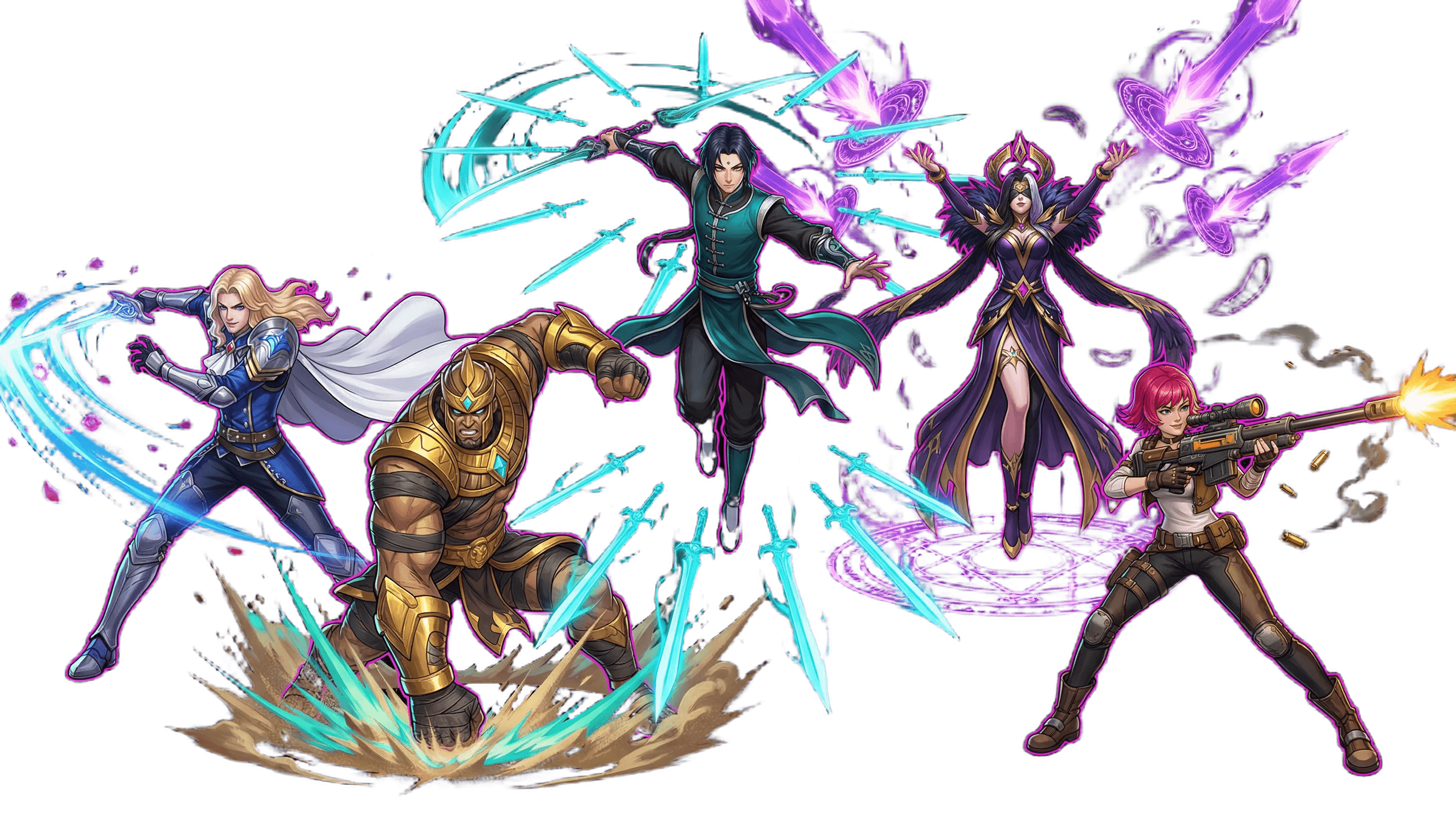 Mobile Legends Bang Bang heroes