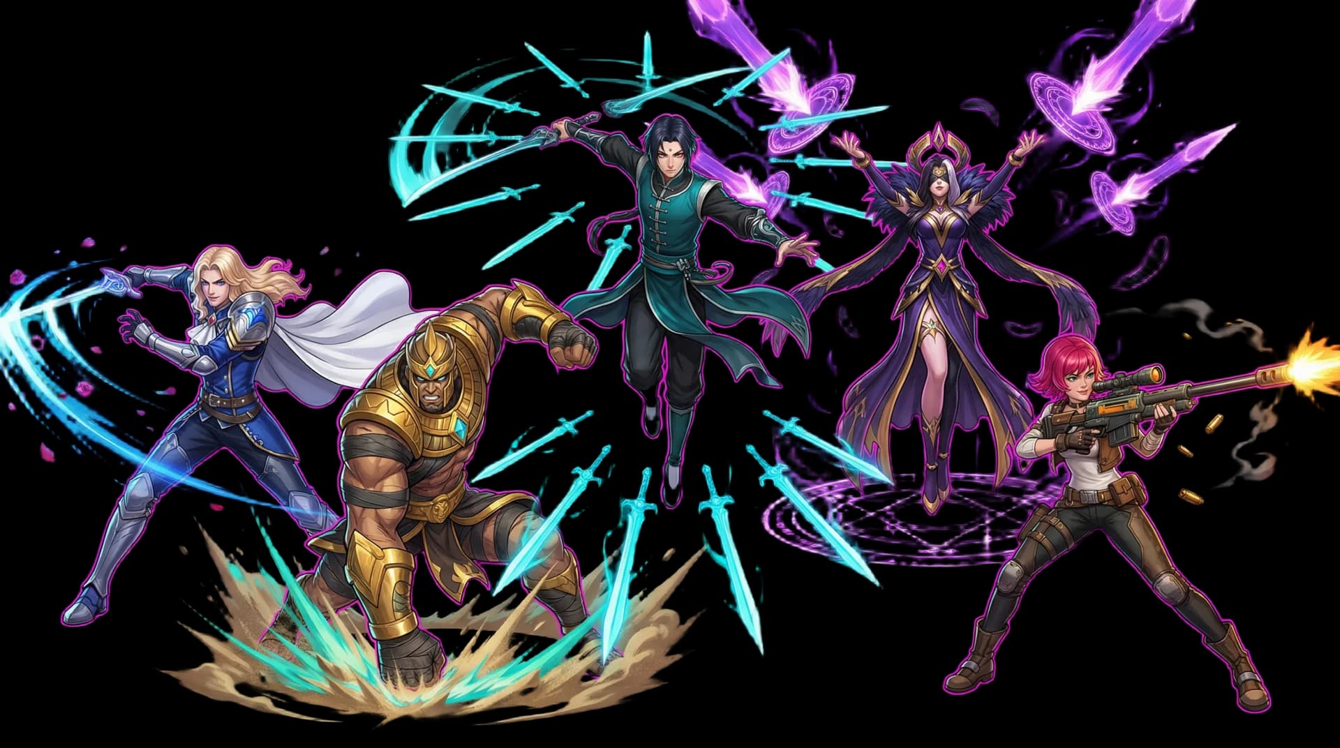 Mobile Legends Bang Bang heroes